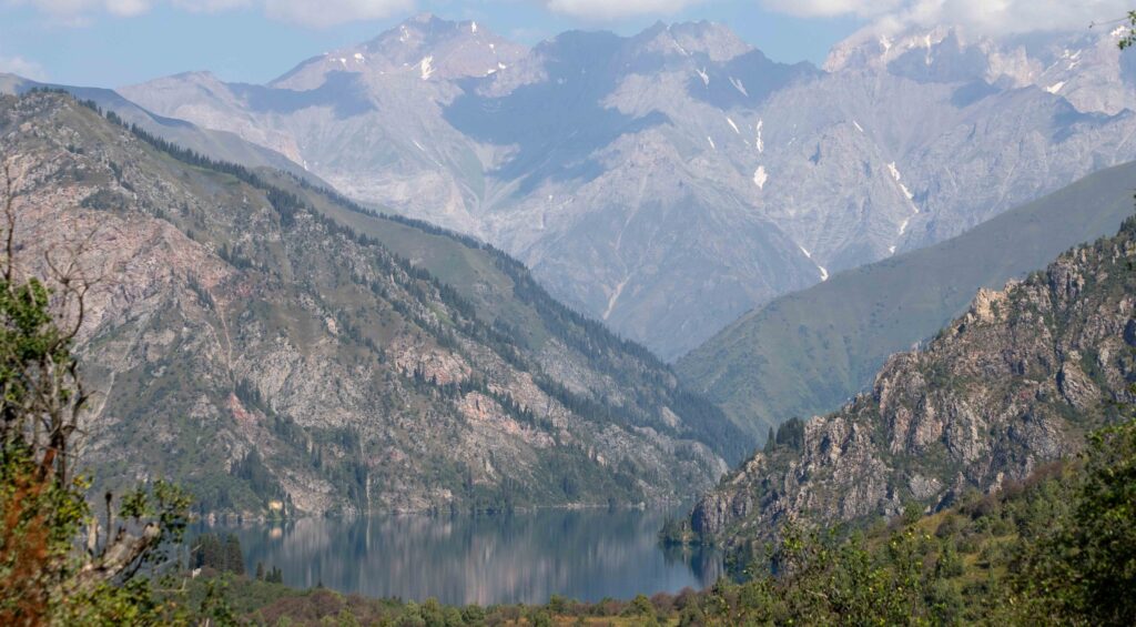 Sary Chelek Lakes Loop Panorama