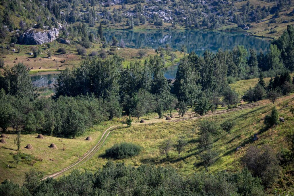Sary Chelek Lakes Loop Dirt Road